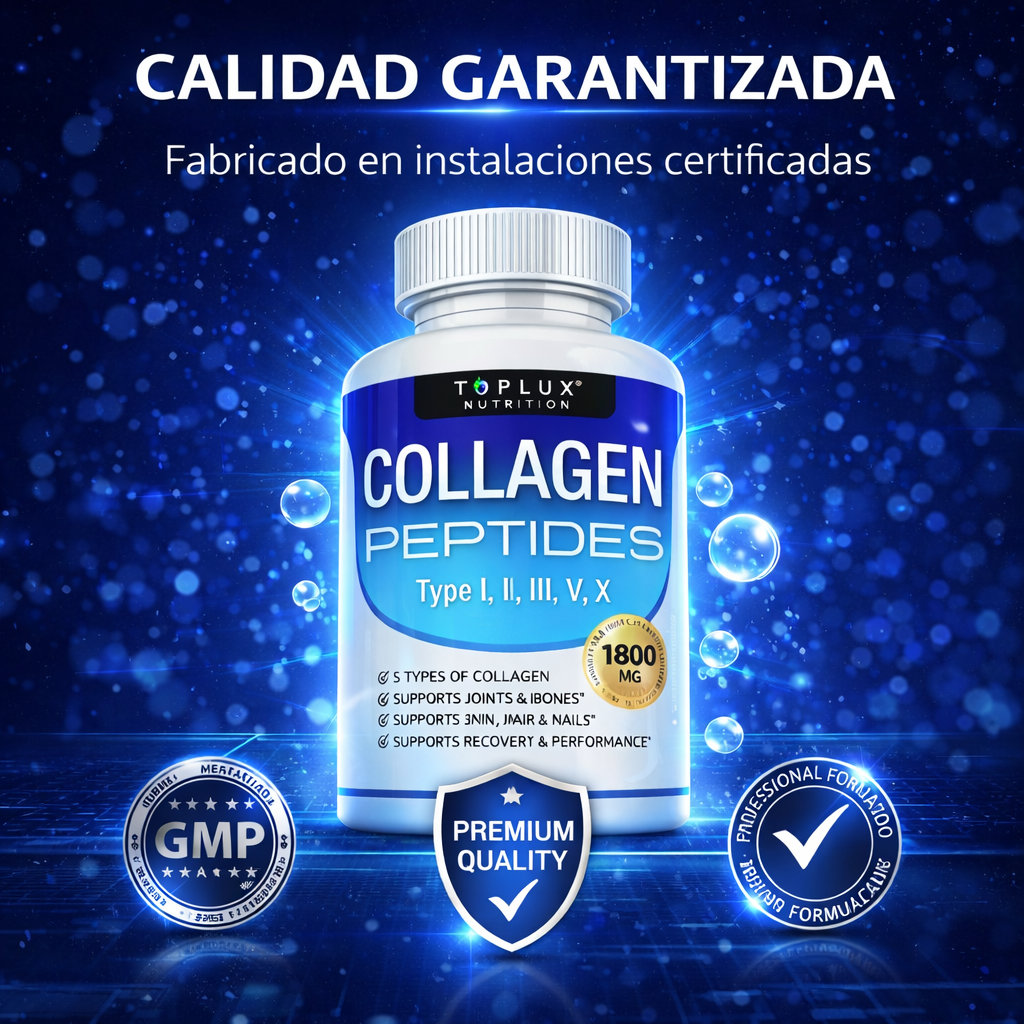Toplux™ – Collagen Peptides + Looksmaxing & Energía ⚡