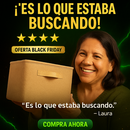 FlexiStore Duo™ – Organizador Plegable + 2x1 Exclusivo ⚡