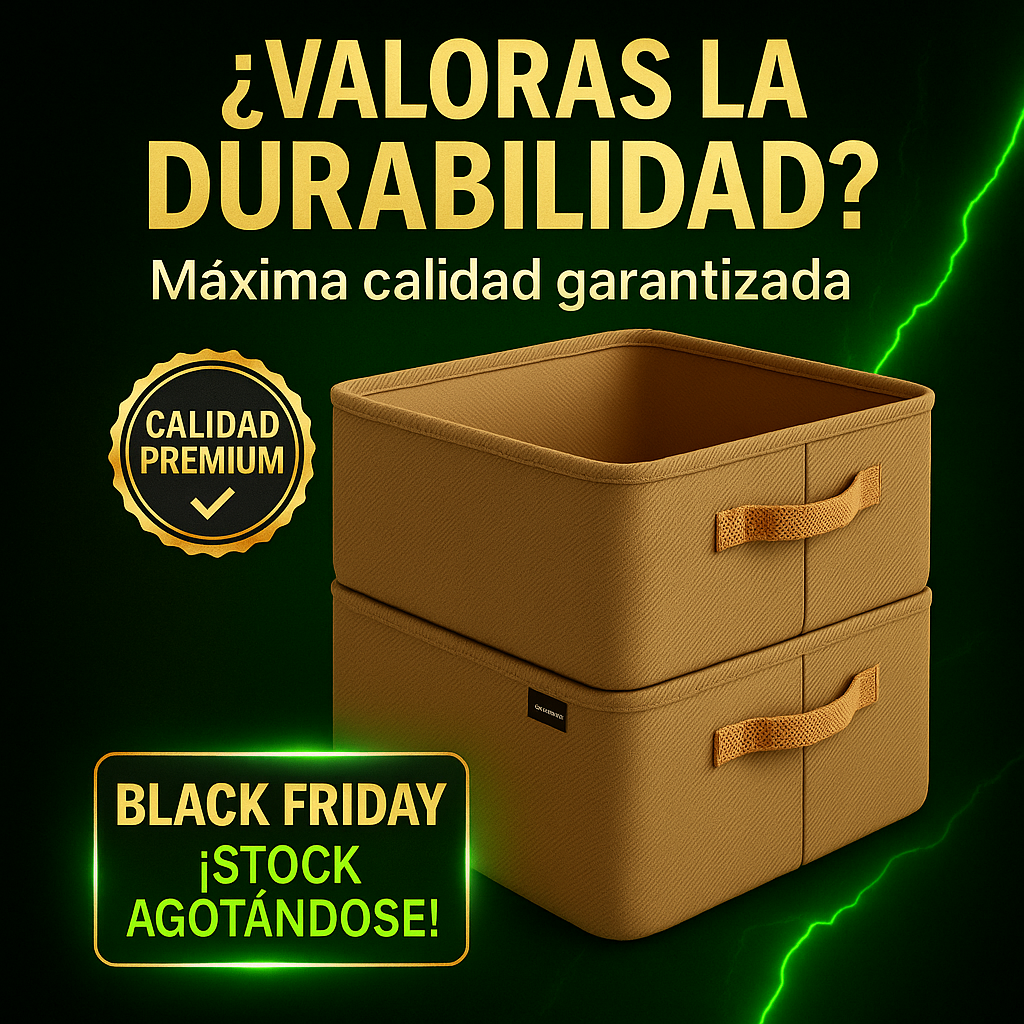 FlexiStore Duo™ – Organizador Plegable + 2x1 Exclusivo ⚡