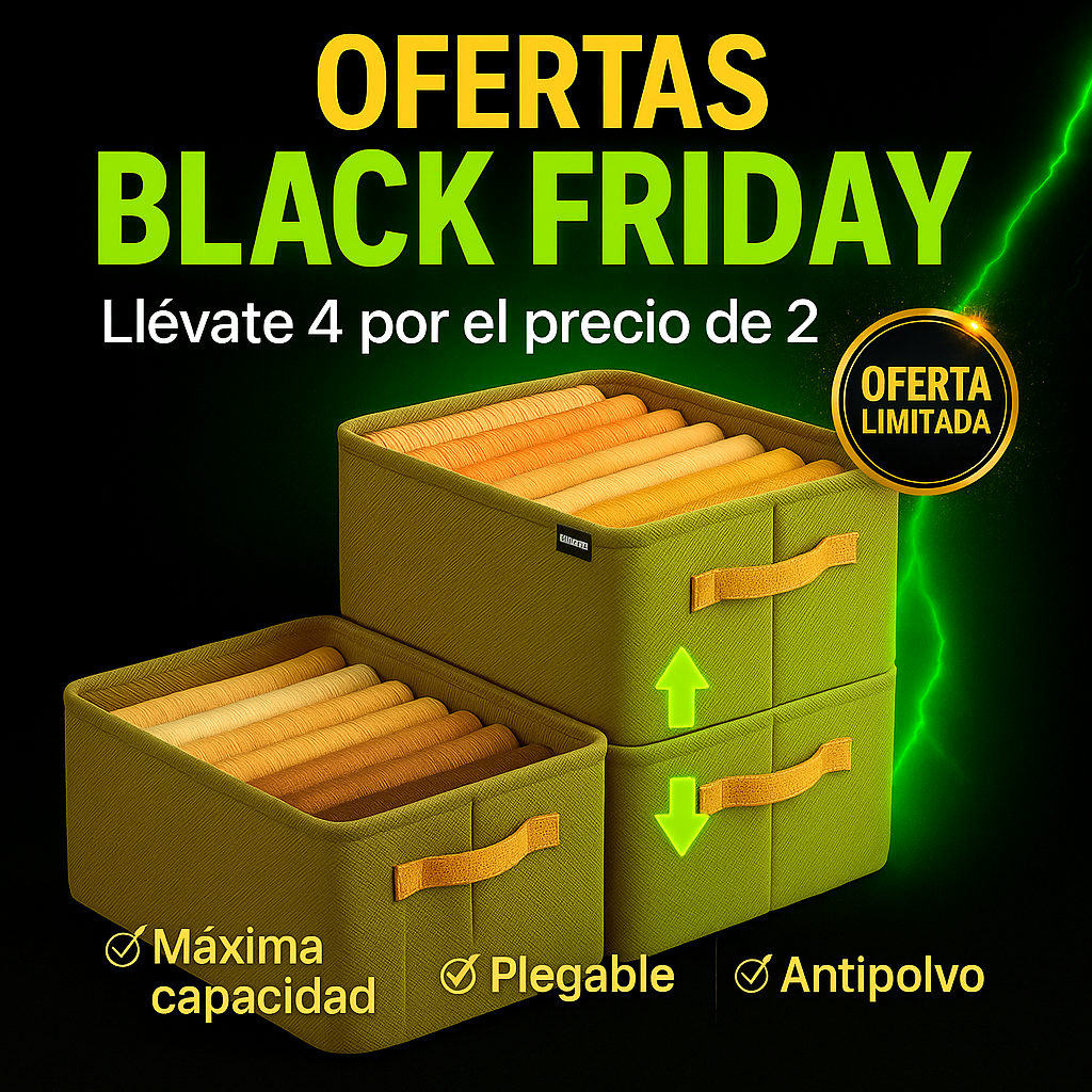 FlexiStore Duo™ – Organizador Plegable + 2x1 Exclusivo ⚡